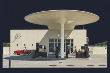 Arne Jacobser, Estación Texaco