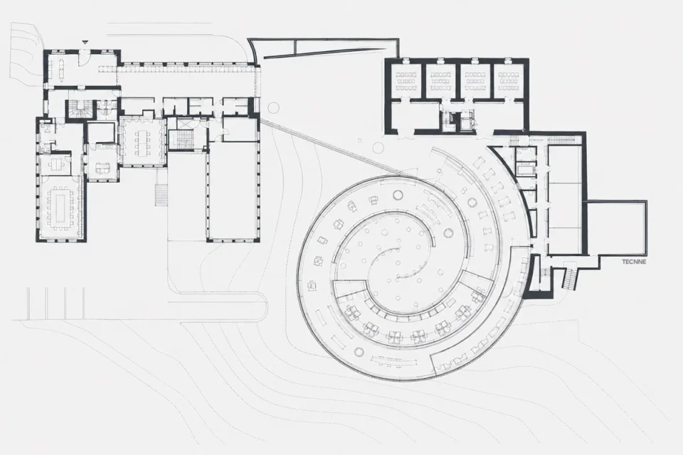Bjarke Ingels, Museo Atelier Audemars Piguet planta conjunto
