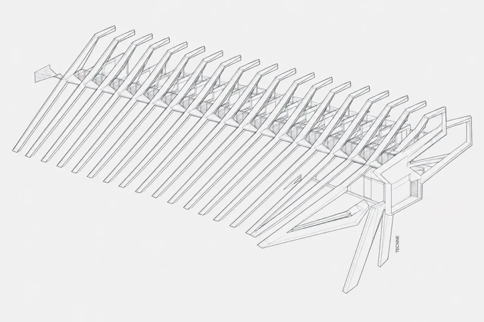 Eduardo Catalano, Auditorium Ciudad de Buenos Aires 1947, estructura