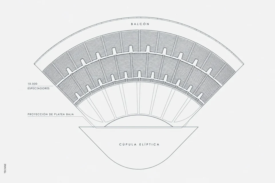 Eduardo Catalano, Auditorium Ciudad de Buenos Aires 1947, platea alta