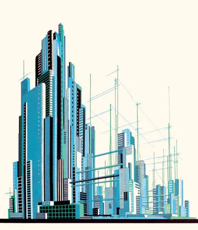 Iakov Chernikhov. «Architectural Fantasies» 1925