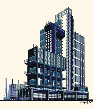 Iakov Chernikhov. «Architectural Fantasies» 1925