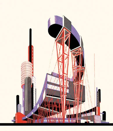Iakov Chernikhov. «Architectural Fantasies» 1925