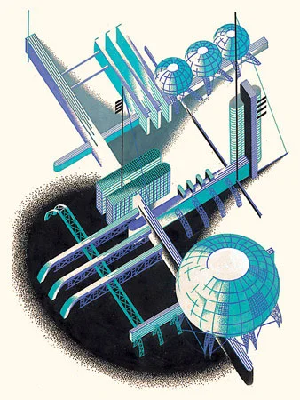 Iakov Chernikhov. «Architectural Fantasies» 1925