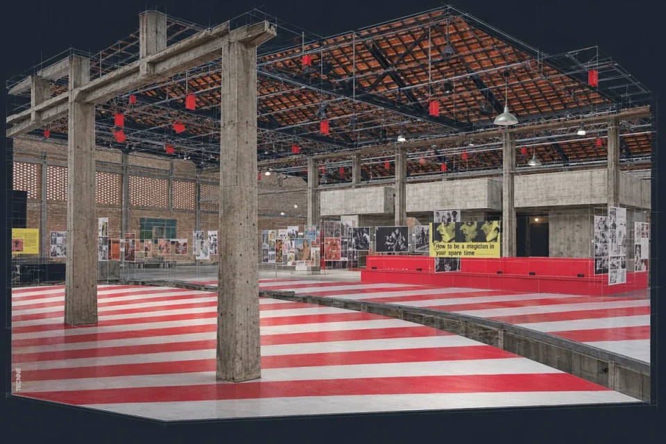 Lina Bo Bardi, SESC Pompeia vista interior