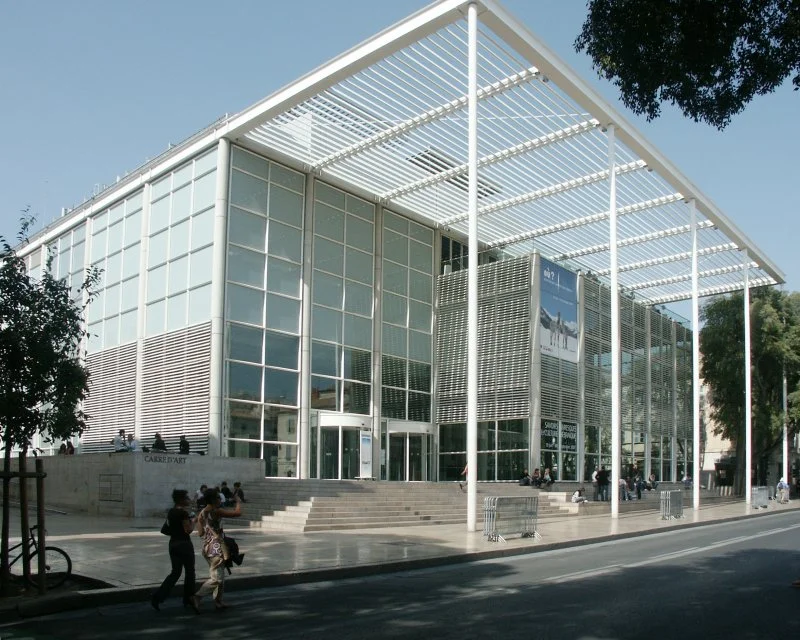 Norman Foster, Carre d'Art Nimes, tecnne