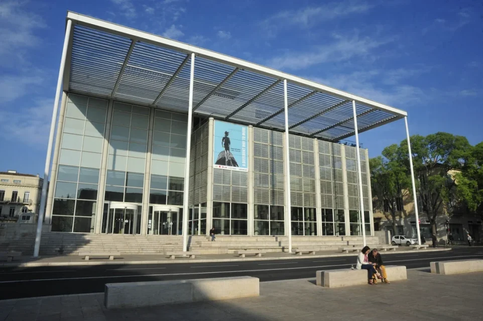Norman Foster, Carre d'Art Nimes, tecnne 15 ©Dominique Marck
