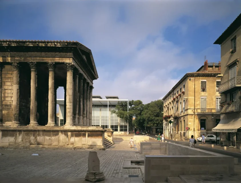Norman Foster, Carre d'Art Nimes, tecnne