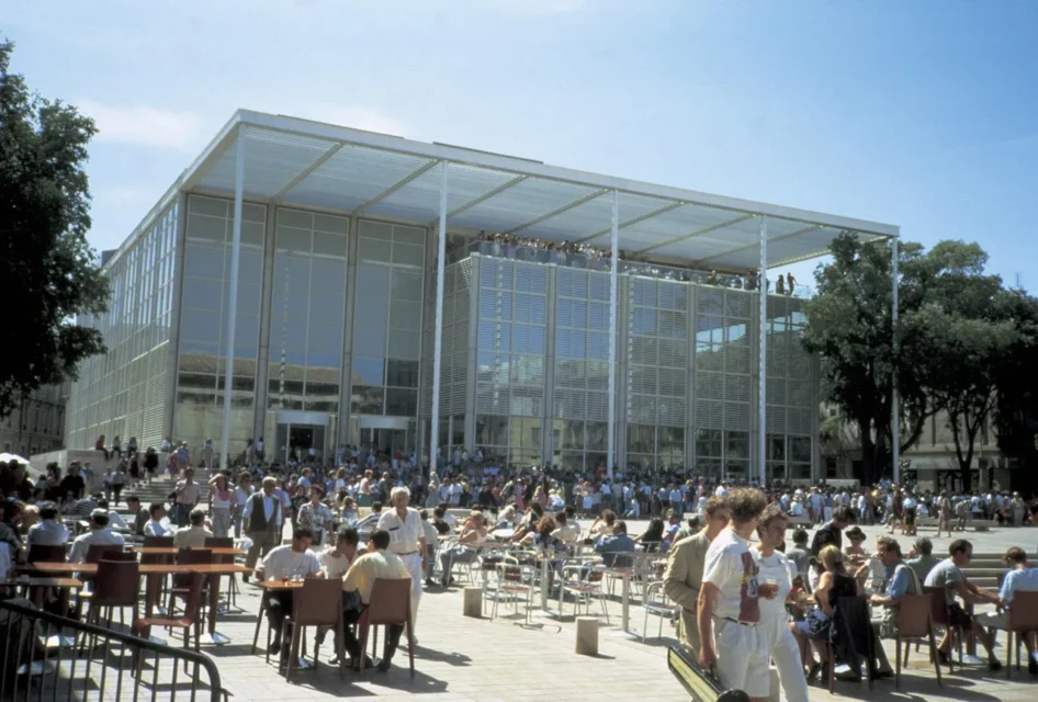 Norman Foster, Carre d'Art Nimes, tecnne