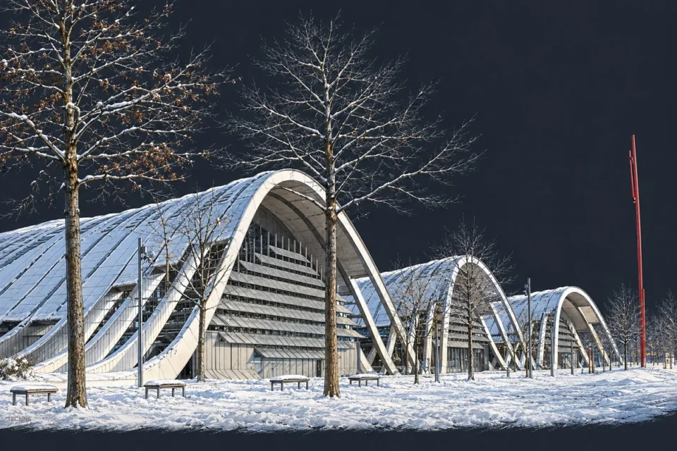 Renzo Piano, Centro Paul Klee ivsta exterior