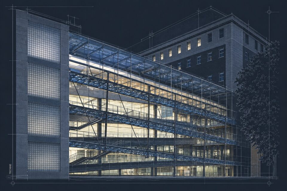 Bernard Tschumi, Lerner Hall vista