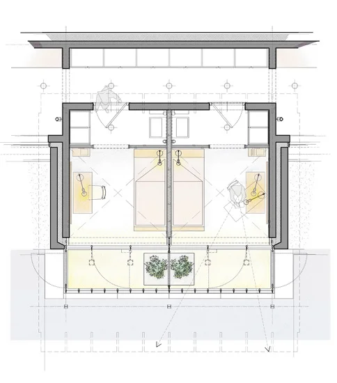 Renzo Piano, Ronchamp Gatehouse and Monastery, tecnne