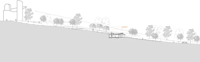 Renzo Piano, Ronchamp Gatehouse and Monastery, tecnne