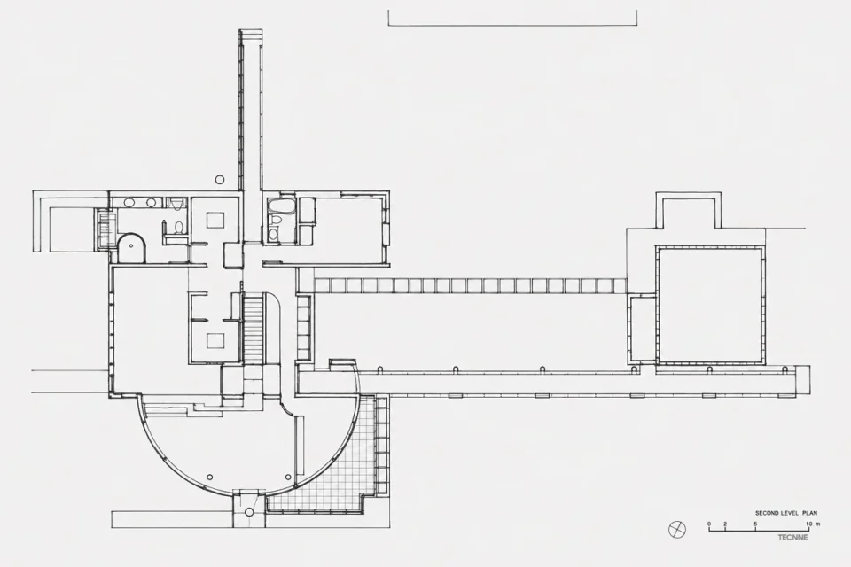 Richard Meier Grotta House, tecnne ©Richard Meier