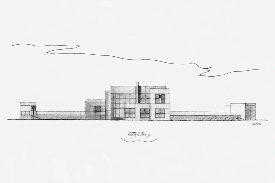 Richard Meier Grotta House, tecnne ©Richard Meier