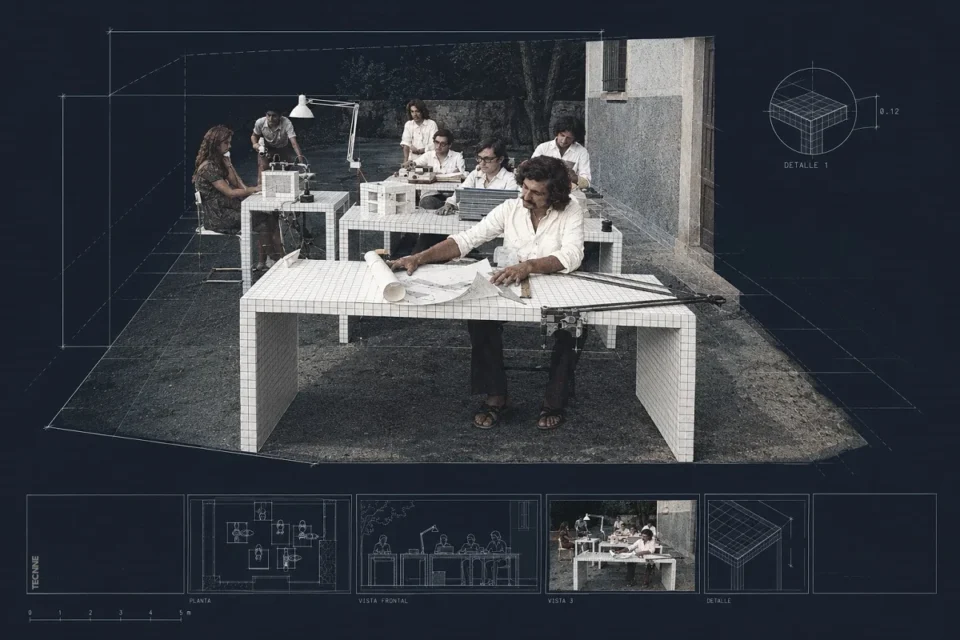 Superstudio, Istogrammi di architettura. ©Superstudio
